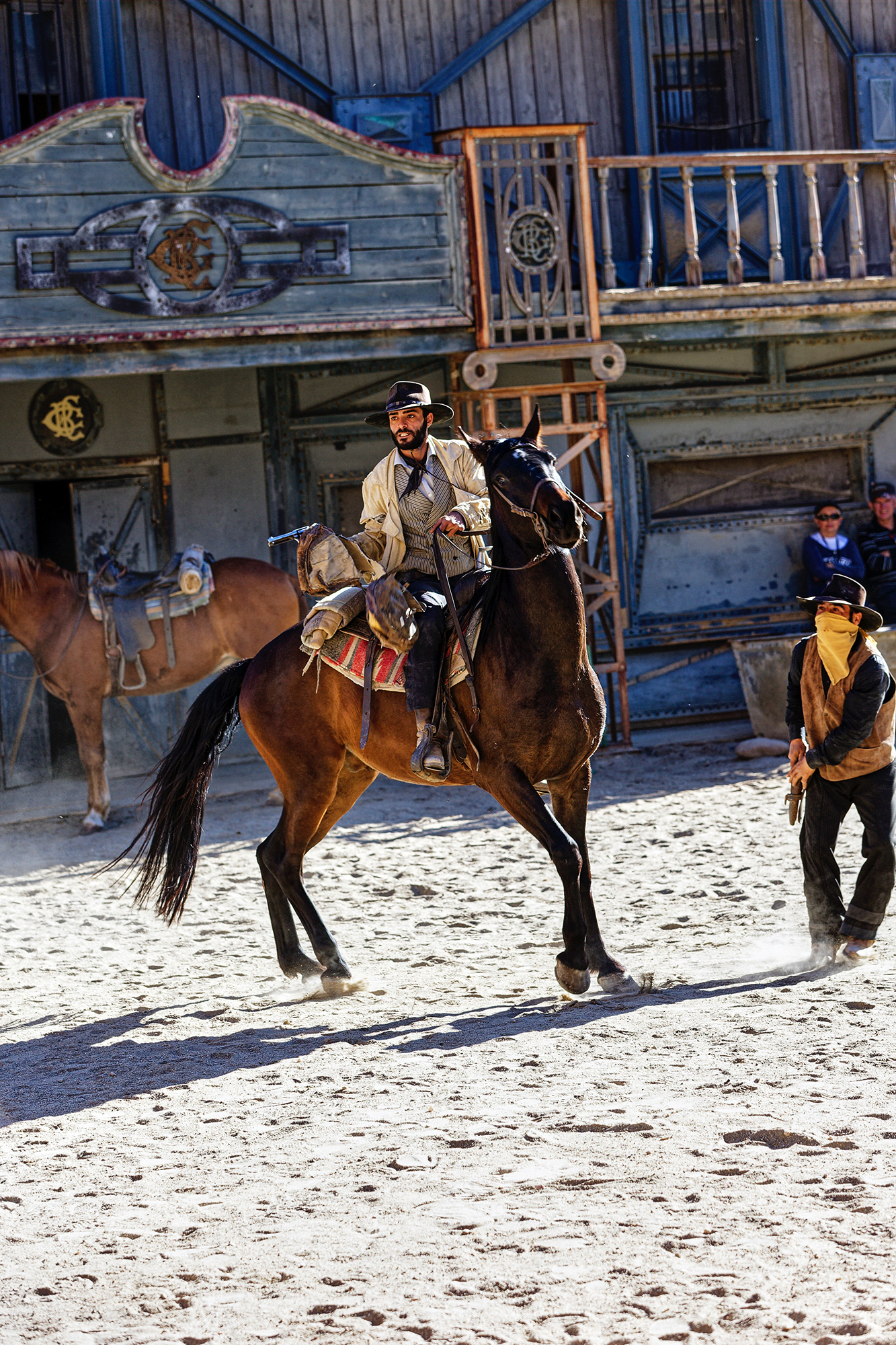 Fort Alamo. Les cascades présentées sont trés réalistes